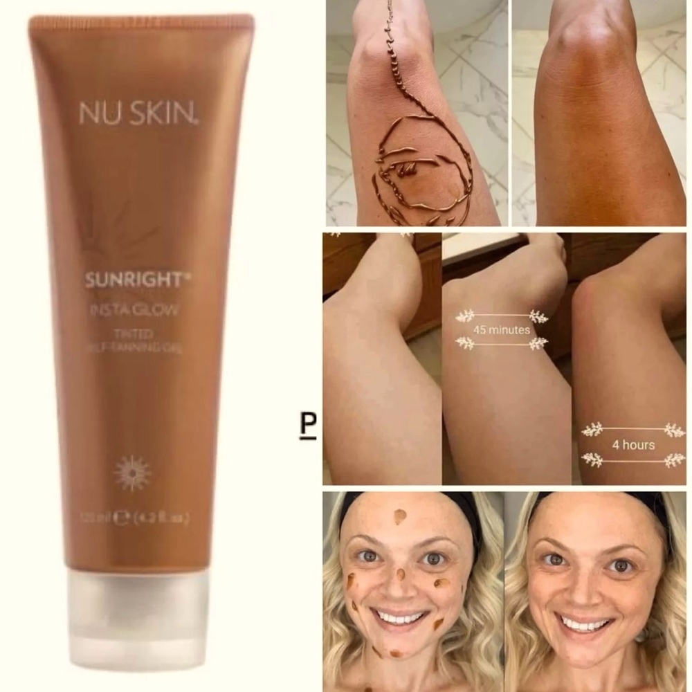 Sunright Instaglow Tanning Gel! 5-6 full body applications per tube!